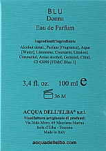 Acqua Dell'Elba Blu Donna - Woda perfumowana — Zdjęcie N3