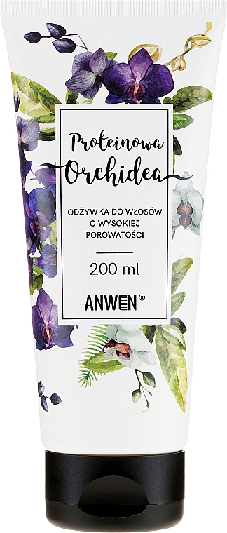 Odżywka do włosów o wysokiej porowatości Proteinowa orchidea - Anwen — Zdjęcie N3