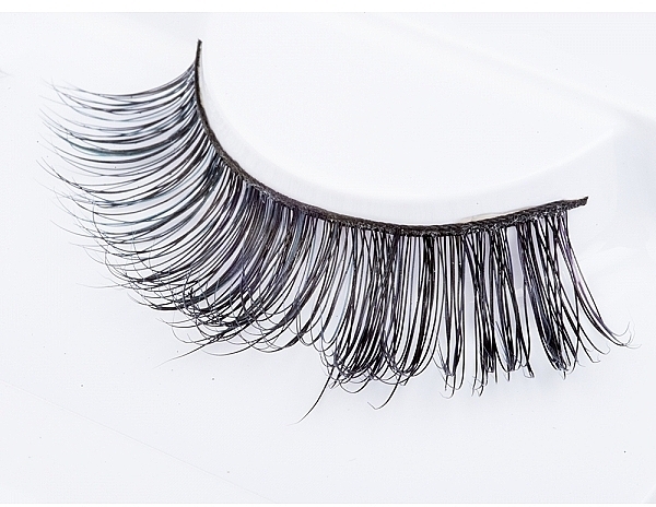 PRZECENA! Sztuczne rzęsy na pasku - Deni Carte Fake Eyelashes Mink Lashes WH-12 * — Zdjęcie N3