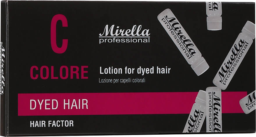 Lotion do włosów farbowanych - Mirella Professional HAIR FACTOR Lotion for Dyed Hair