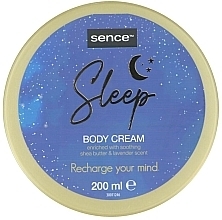 Krem do ciała z masłem shea i lawedną - Sence Wellness Sleep Body Care — Zdjęcie N2