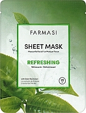 PREZENT! Odświeżająca maseczka do twarzy - Farmasi Dr.C.Tuna Sheet Mask Refreshing — Zdjęcie N1