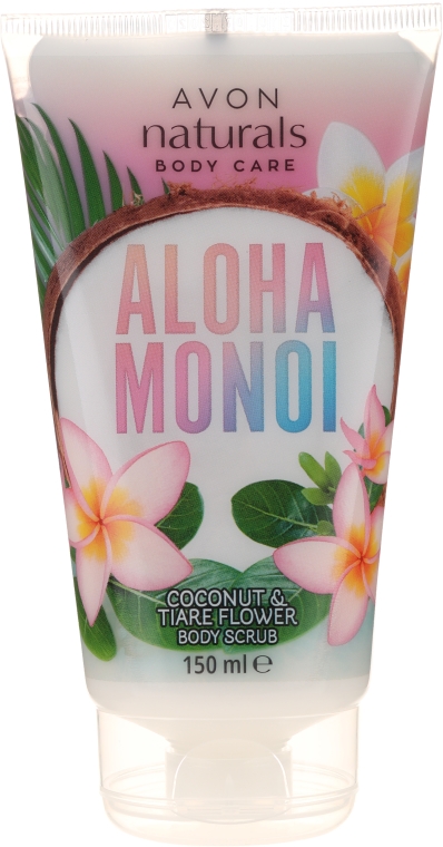 Peeling do ciała Kokos i kwiat Tahiti - Avon Naturals Coconut And Tahitian Flower