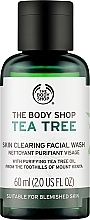 Żel pod prysznic - The Body Shop Tea Tree Skin Clearing Facial Wash — Zdjęcie N2