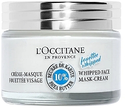 Kremowa maska do twarzy - LOccitane En Provence Whipped Face Mask-Cream — Zdjęcie N1