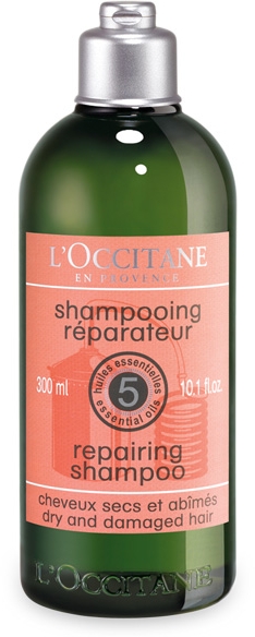 Odbudowujący szampon do włosów suchych i zniszczonych Armakologia - L'Occitane Aromachologie Repariring Shampoo — Zdjęcie N1