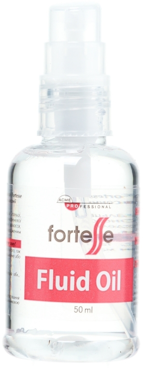 Fluid do włosów - Acme Professional Fortesse Fluid Oil — Zdjęcie N2