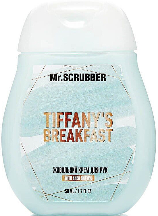 Odżywczy krem do rąk - Mr.Scrubber Tiffany’s Breakfast With Shea Butter
