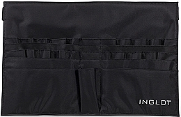 Pasek z etui na pędzle, czarny - Inglot Nylon Brush Belt — Zdjęcie N1