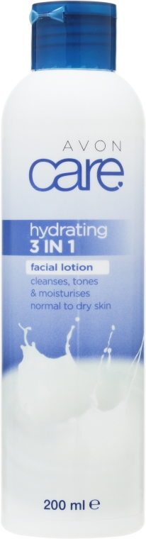 Nawilżający lotion 3 w 1 do twarzy - Avon Care Hidrating 3 in 1 Facial Lotion — Zdjęcie N1