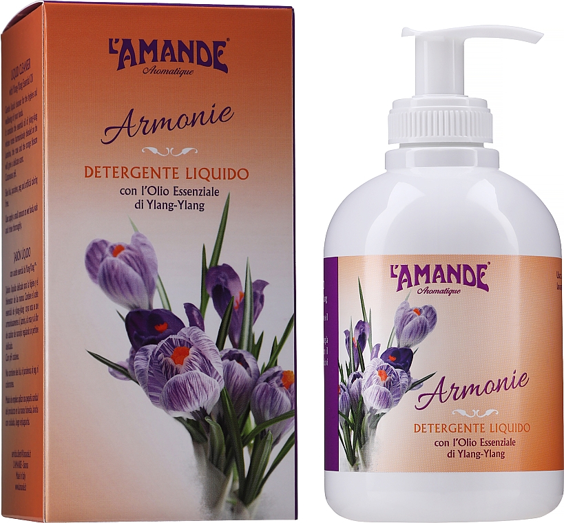 L'Amande Armonie Liquid Cleanser - Delikatne mydło w płynie do rąk — Zdjęcie N2
