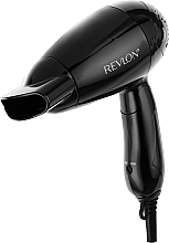 Podróżna suszarka do włosów, czarna - Revlon Travel Hair Dryer RVDR5305E Black — Zdjęcie N1