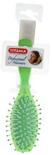 Kup Szczotka do włosów, zielona - Titania Oval Hair Brush Green