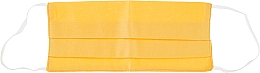 Kup Bawełniana maska ochronna na twarz, żółta - Gioia