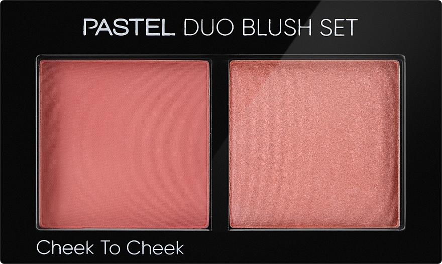 Paleta róży do policzków - Pastel Cheek To Cheek Duo Blush Set — Zdjęcie N2