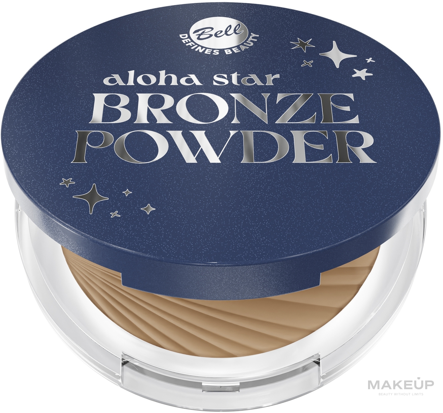 Brązujący puder do twarzy - Bell All Stars Aloha Star Bronze Powder — Zdjęcie 01 - Hawaiian Tan