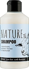 Kup Szampon do wszystkich rodzajów włosów z białkami mleka koziego i keratyną - Bioton Cosmetics Nature Shampoo