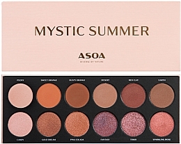 Paleta cieni do powiek - Asoa Mystic Summer — Zdjęcie N1