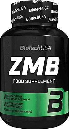 Suplement diety Stymulant testosteronu - BiotechUSA ZMB — Zdjęcie N1