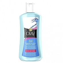 Kup Tonik do twarzy z wodą termalną, hydrolatem konopnym, ekstraktem z granatu i probiotykami - Olay Essentials Revitalising Tonic