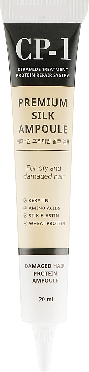 Zestaw serum do włosów z proteinami jedwabiu - Esthetic House CP-1 Premium Silk Ampoule — Zdjęcie N2