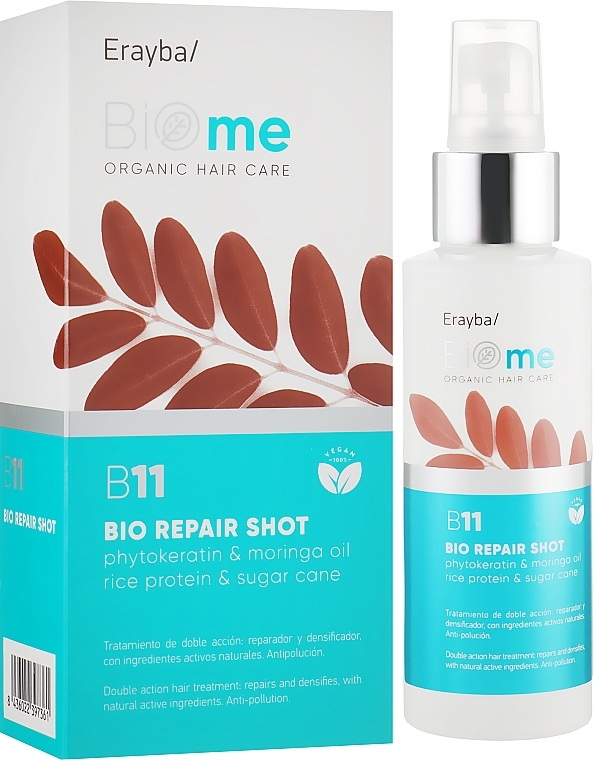 Shot naprawczy do włosów - Erayba BIOme Bio Repair Shot B11 — Zdjęcie N1