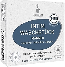 Mydło do higieny intymnej dla mężczyzn - Bioturm Men Intimate Solid Cleanser No. 142 — Zdjęcie N1