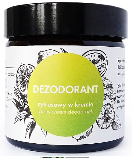 Dezodorant w kremie - Lullalove Deodorant Citrus Cream — Zdjęcie N1