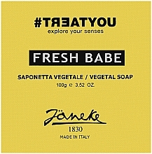 Mydło - Janeke #Treatyou Fresh Babe Soap — Zdjęcie N1