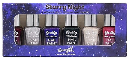 Zestaw lakierów do paznokci, 6 szt. - Barry M Starry Night Nail Paint Gift Set — Zdjęcie N1