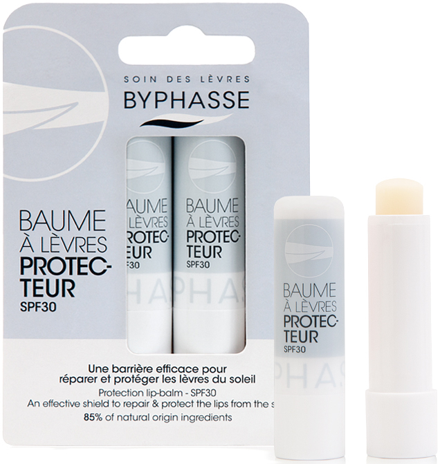 Ochronny balsam do ust SPF 30 - Byphasse Protection Lip Balm