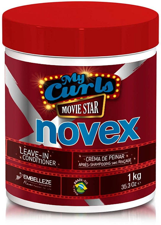 Niezmywalna odżywka do włosów - Novex My Curls Movie Star Leave-in Conditioner