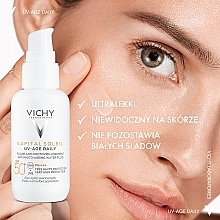 Fluid przeciw fotostarzeniu skóry do twarzy SPF 50+ - Vichy Capital Soleil UV-Age Daily SPF 50+ — Zdjęcie N4