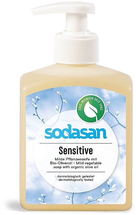 Mydło w płynie "Sensitive" - Sodasan Liquid Sensitive Soap