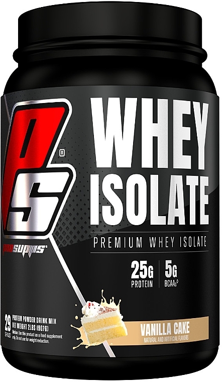 Koncentrat serwatki Ciasto waniliowe - ProSupps Whey Isolate Vanilla Cake — Zdjęcie N1