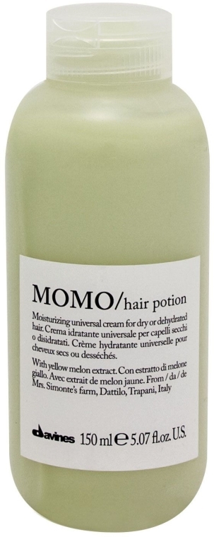 Nawilżajacy krem do włosów bez spłukiwania - Davines Momo Hair Potion