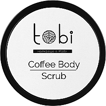 Kawowy peeling do ciała z naturalnymi olejkami - Tobi Cofee Body Scrub — Zdjęcie N1