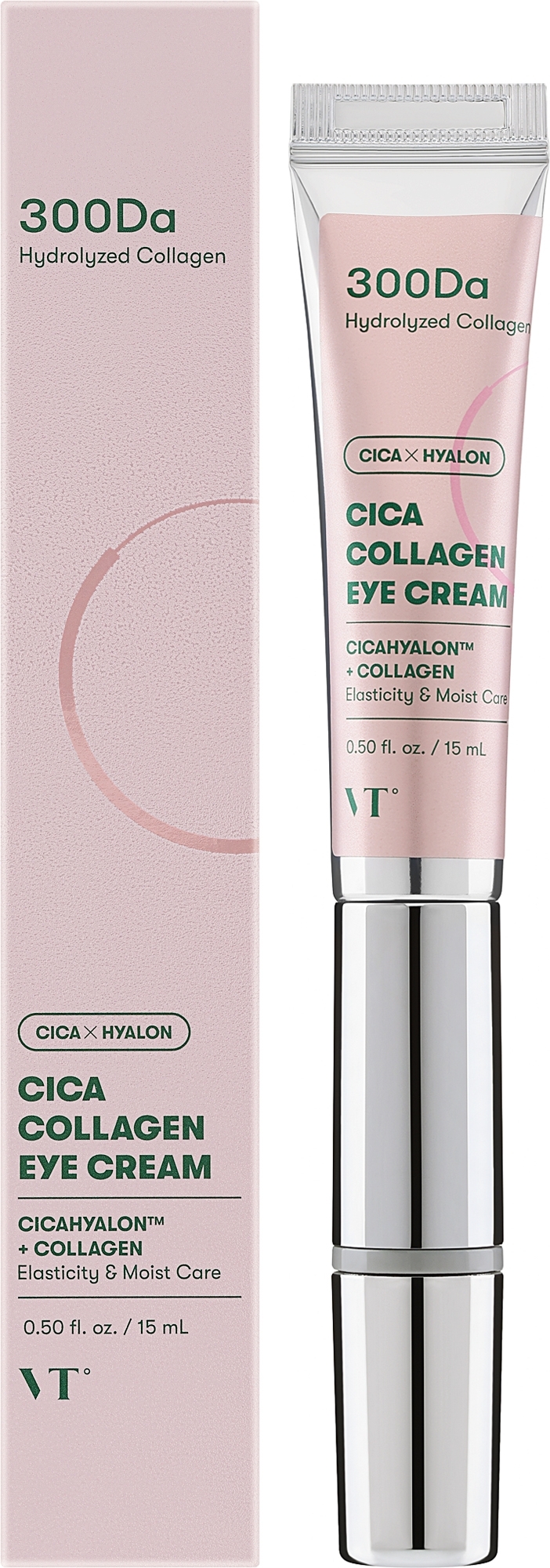 Nawilżający krem pod oczy - VT Cosmetics Cica Collagen Eye Cream — Zdjęcie 15 ml