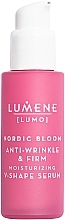 Kup Ujędrniające serum do twarzy - Lumene Lumo Nordic Bloom Anti-wrinkle & Firm Moisturizing V-Shape Serum