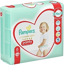 Pieluchomajtki rozmiar 6 (15 + kg), 31 szt. - Pampers Premium Care Pants Extra large — Zdjęcie N1