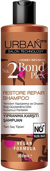 Szampon do włosów - Urban Care Bond Plex No. 2 Restore Repair Shampoo  — Zdjęcie N1