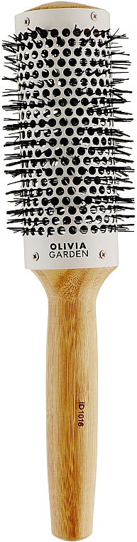 Bambusowa termoszczotka do włosów 43 mm - Olivia Garden Bamboo Touch Blowout Thermal Brush — Zdjęcie N1
