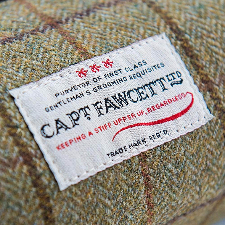 Tweedowa kosmetyczka CF.318 - Captain Fawcett Tweed Wash Bag — Zdjęcie N2