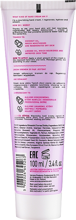 Odżywczo-wygładzający krem do rąk Kozie mleko - Vollare Goat's Milk Nourishing & Smoothing Hand Cream — Zdjęcie N2