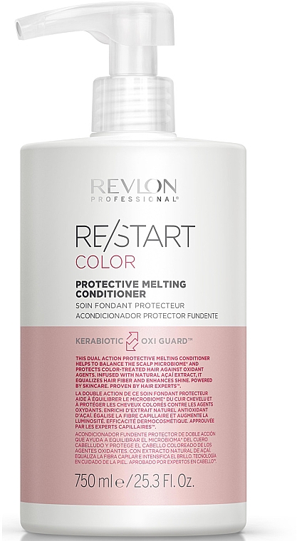 Odżywka do włosów farbowanych - Revlon Professional Restart Color Protective Melting Conditioner — Zdjęcie N2