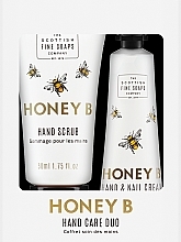 Zestaw do pielęgnacji rąk - Scottish Fine Soaps Honey B Hand Care Duo (scr/50ml + cr/30ml) — Zdjęcie N1