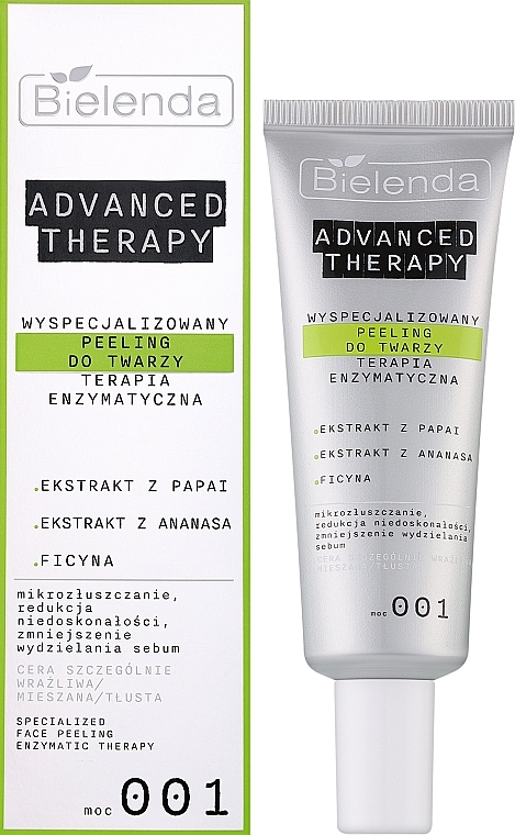 Peeling do twarzy - Bielenda Advanced Therapy 001 — Zdjęcie N2