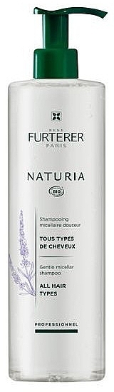 Wyjątkowo delikatny szampon micelarny do codziennego stosowania - Rene Furterer Naturia Gentle Micellar Shampoo — Zdjęcie N2