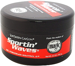 Kup Żelowa pomada do włosów - SoftSheen-Carson Professional Magic Sportin' Waves Gel Pomade With Wavitrol III