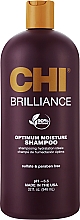 Kup Nawilżający szampon do włosów zniszczonych - CHI Deep Brilliance Optimum Moisture Shampoo